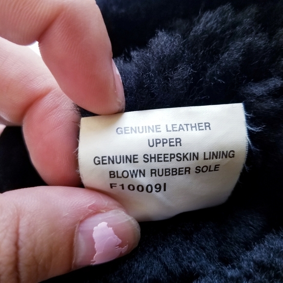 🌸 UGG | Classic Tall II Suede Sherpa lined Boots, size 6, Black - Picture 10 of 12